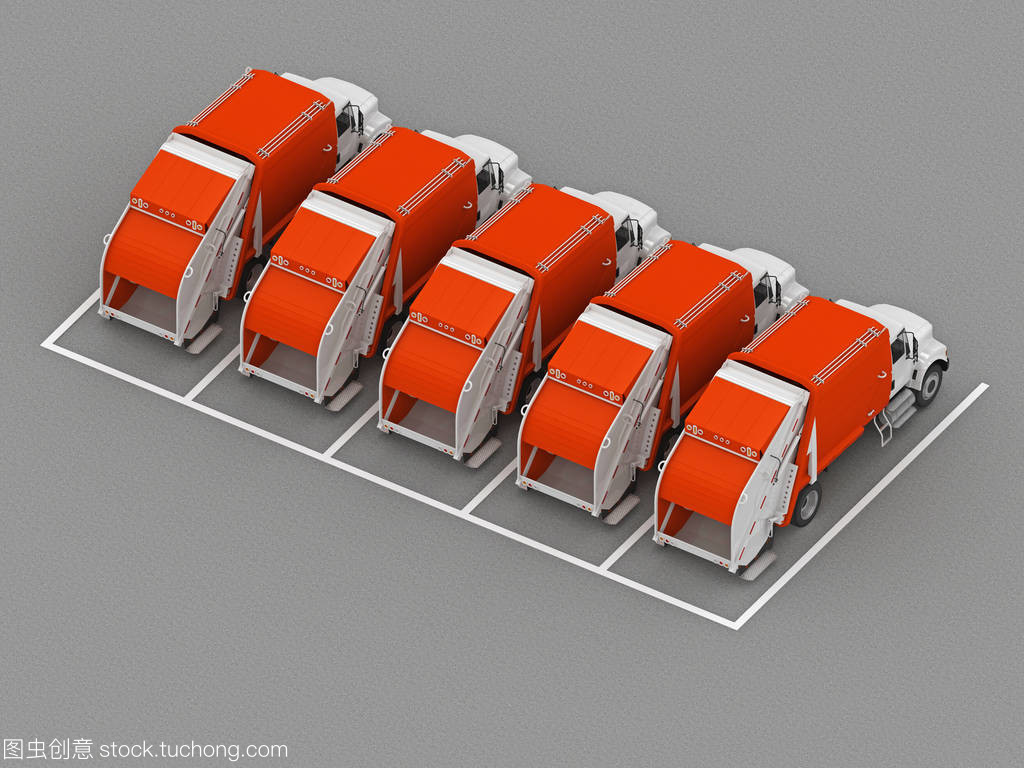 垃圾車頂視圖的特點與應用